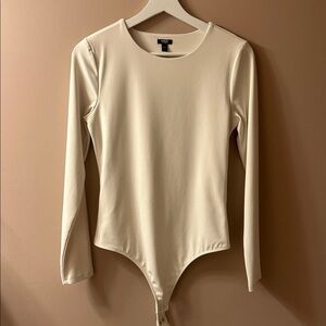 Express cream body contour Long Sleeve bodysuit